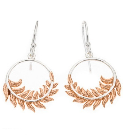 Silver Bar- Ceasar 2-värinen, hopeakorvakorut