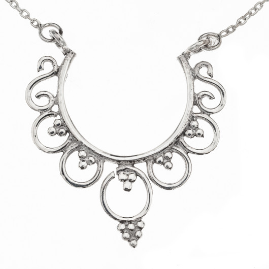 Silver Bar- Bohemia kruunu, kaulakoru. Hopea