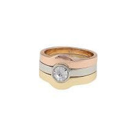 Snö of Sweden- Mila ring 3pcs. USEITA KOKOJA!