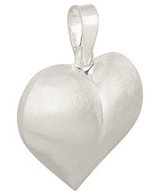 Silver Bar- Chubby Heart Snö, hopeariipus