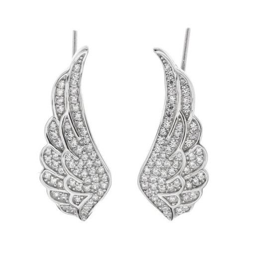 Classic silver- Big Dreams, hopeakorvakorut. Siipi