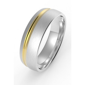 Bosie- Sormus, titan, satin unisex USEITA KOKOJA!