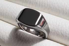 Bosie- Kantasormus, titan/tungsten. USEITA KOKOJA!