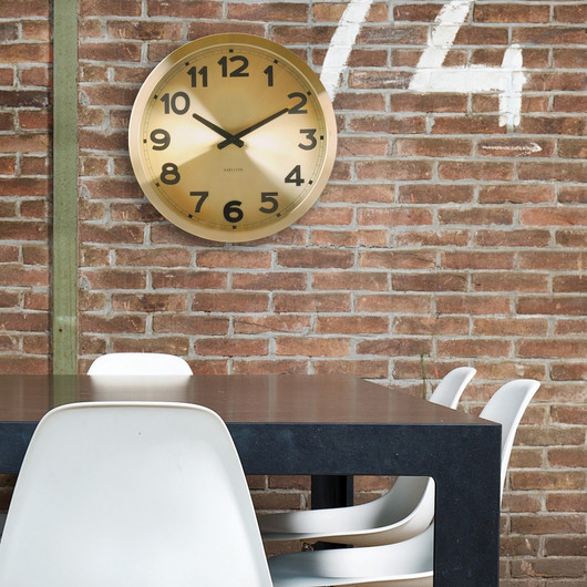 Karlsson- Gold Wall, seinäkello 