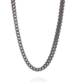 Bosie-  Teräskaulaketju, hiilenmusta