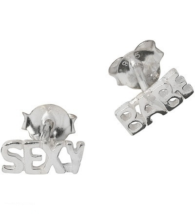 Silver Bar- Sexy babe, hopeakorvakorut