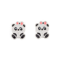Silver Bar- Baby panda, hopeakorvakorut