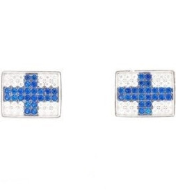 Silver Bar- Finland 100. hopeakorvakorut