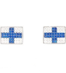 Silver Bar- Finland 100. hopeakorvakorut