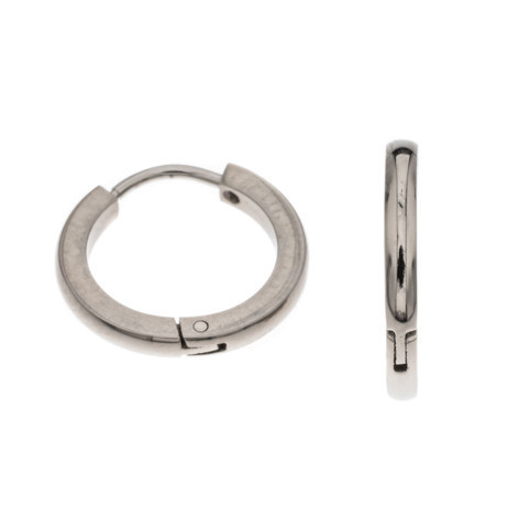 Silver Bar- Titaanirengas 10mm