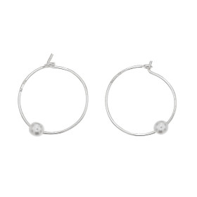 Silver Bar- Harjoitusrengas, hopeakorvakorut