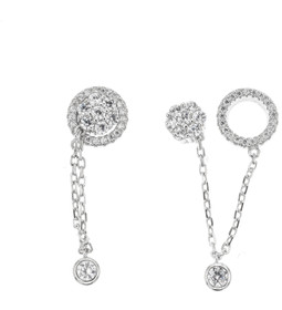 Silver Bar- Hybrid pallo, hopeakorvakorut 