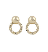 Snö of Sweden- Turn Small Pendant Earring