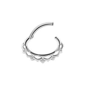 Septum- Clicker pyöristetty, kirurginen teräs 