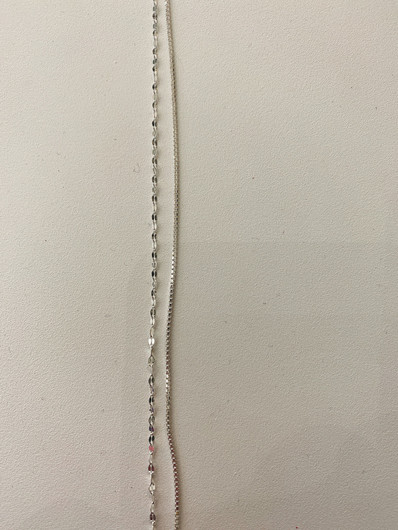 Korutuote Oy- NILKKAKETJU. Hopea.