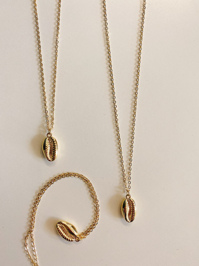 Snö of Sweden- Shelly pendant neck 42cm plain