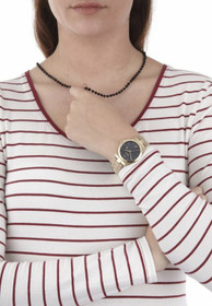 DKNY- Dress Musta/Kullansävytetty teräs Ø36 mm, naisten kello