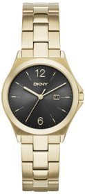 DKNY- Dress Musta/Kullansävytetty teräs Ø36 mm, naisten kello
