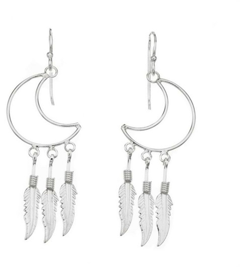 Silver Bar- Moon Catcher, hopeakorvakorut