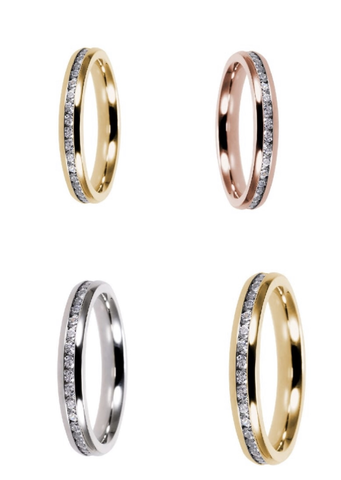 Bosie- Sormus, GOLD unisex. USEITA KOKOJA!