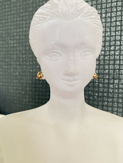 JKM- Korvakorut, kultakorvakorut 3 X kulta