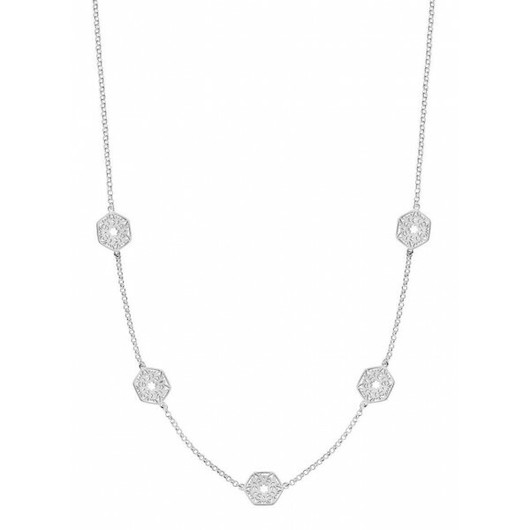 Finnfeelings- Lumikuningatar, hopeakaulakoru. Kääty