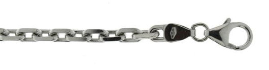 PWP- Valkokultainen ketju, ankkuri 45cm