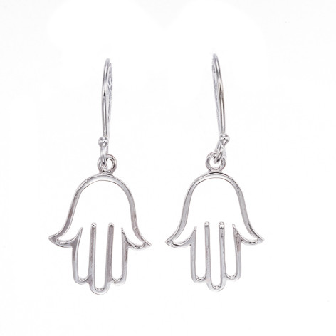 Silver Bar- Plain Fatima, hopeakorvakorut. 