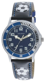 Leijona- Rannekello, jalkapallo. USEITA VÄREJÄ!