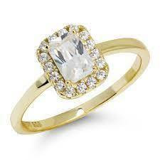 Korutuote Oy- Hopeasormus. Kullattu. USEITA KOKOJA!