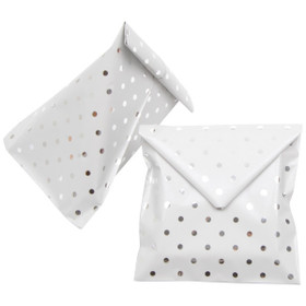 Foliopussi- Lahjapussi, kiiltävä.