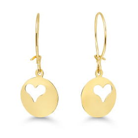 Korutuote Oy- Kultakorvakorut, sydän