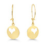 Korutuote Oy- Kultakorvakorut, sydän