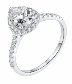 Bosie- Sormus, hopea. Rodinoitu