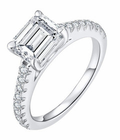 Bosie- Sormus, hopea. Rodinoitu