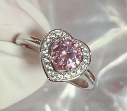 Bosie- Sormus, hopea. Rodinoitu