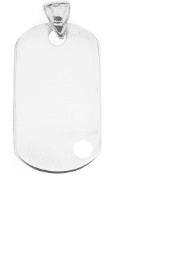 Silver Bar- Laatta zirconilla. Hopeariipus