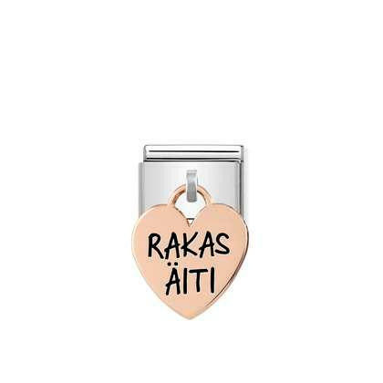 Nomination Italy- Rakas äiti, Silvershine classic pala