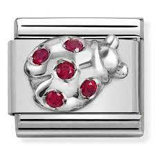 Nomination Italy- Classic SilverShine Symbols Red Ladybug 