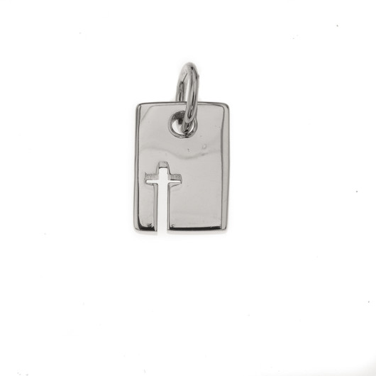 Silver Bar- Risti, hopeariipus. Laatta