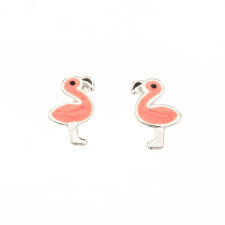 Silver Bar- Hopeakorvakorut, Flamingo