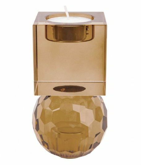 Kynttiläjalka, Crystal Art Medium Squared. USEITA VÄREJÄ!