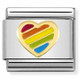 Nomination Italy- Classic, Rainbow heart