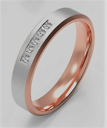 Bosie- Sormus, titaani. Unisex 