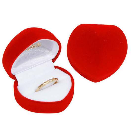 Baltimore- Sydämenmuotoinen rasia sormukselle/korvakoruille yms