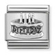 Nomination Italy- Classic, Birthday Silver Charm 