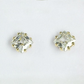 Rantanen Oy- Neliökivi, hopeakorvakorut. USEITA VÄREJÄ!