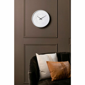 Karlsson- Layered Origami White, seinäkello