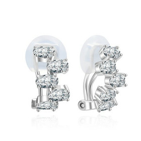 Silver Bar- Klipsi, hopeakorvakorut