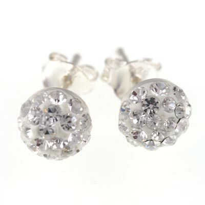 Silver Bar- Pallo bling, hopeakorvakorut